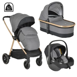 Kolica za bebe Hydra 3u1 Grey