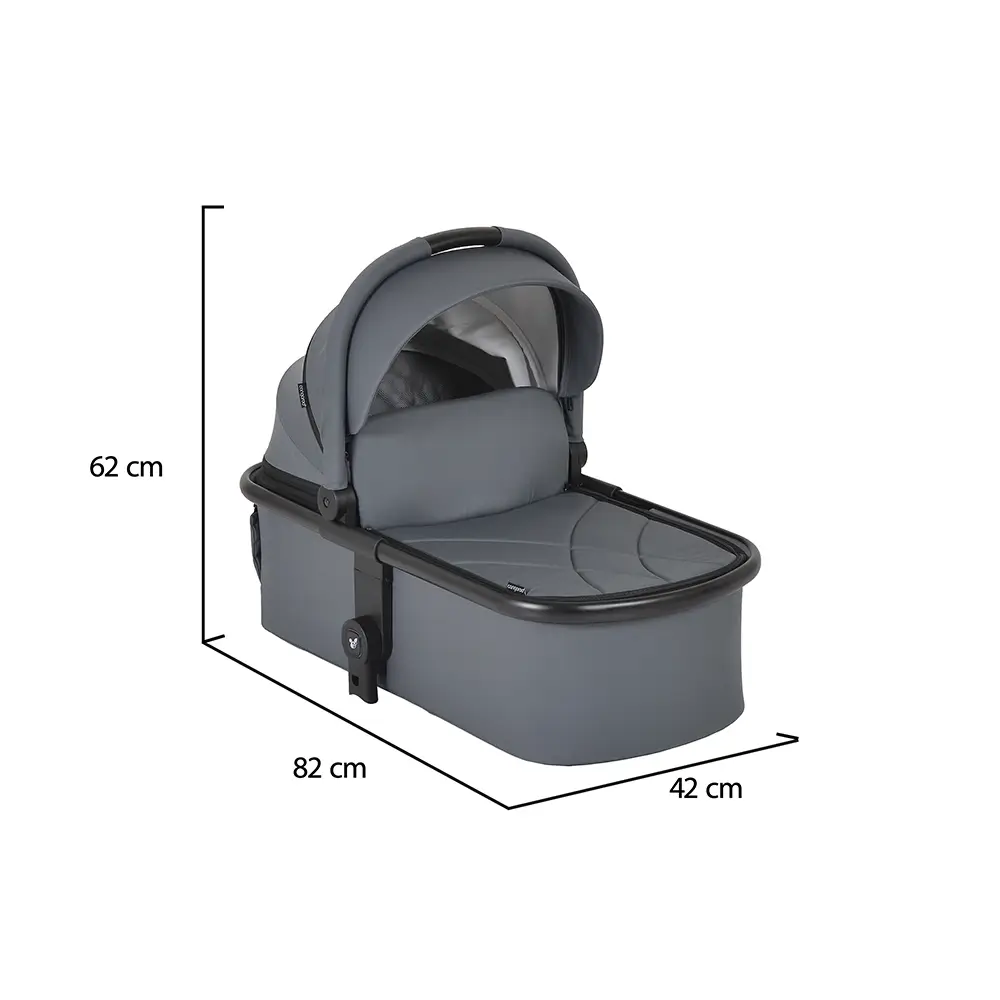 Kolica za bebe Joker 3u1 – Mineral Grey - Slika 21