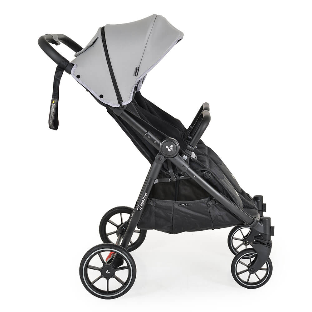 Kolica za blizance 2Gether – Ultimate Grey - Slika 5