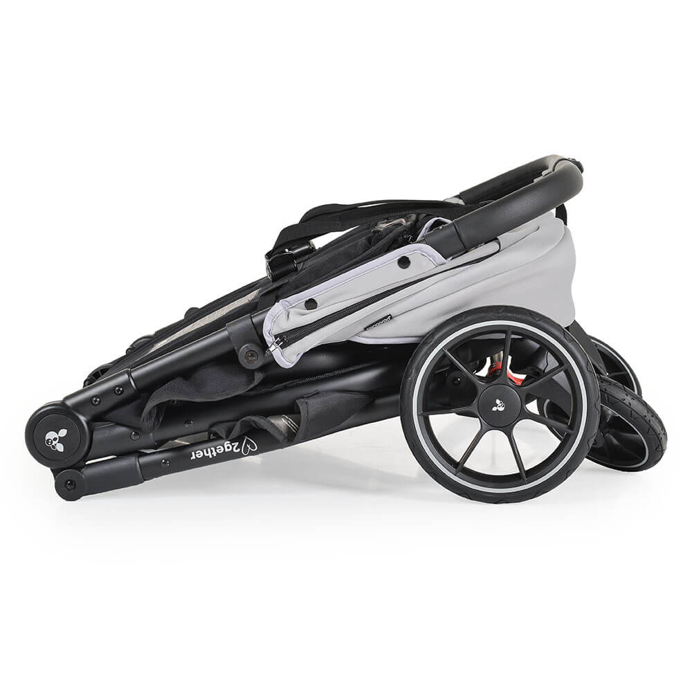 Kolica za blizance 2Gether – Ultimate Grey - Slika 7