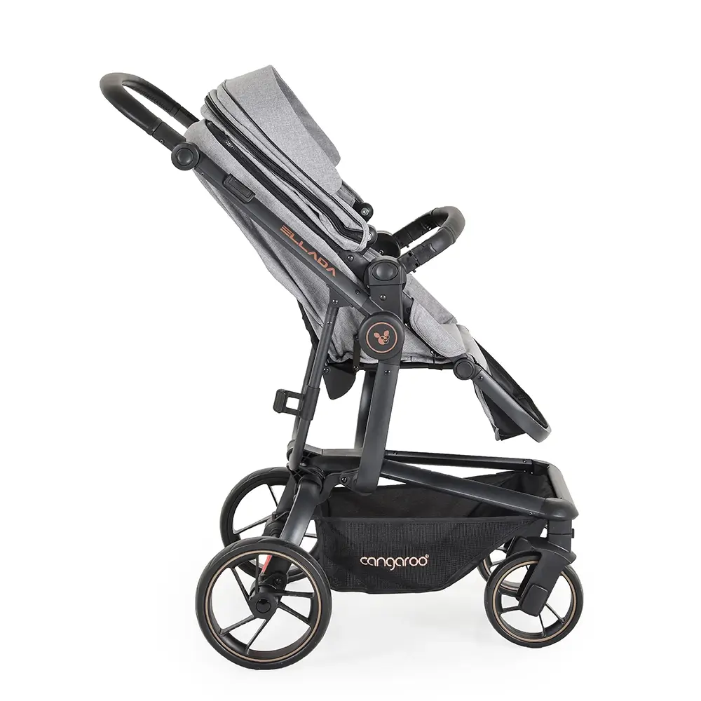 Kolica za bebe Ellada 3u1 iSize – Grey - Slika 13