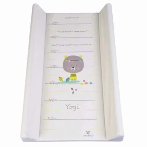 Cangaroo Yogi tvrda podloga za presvlačenje sa skalom za visinu i ilustracijom medvedića.