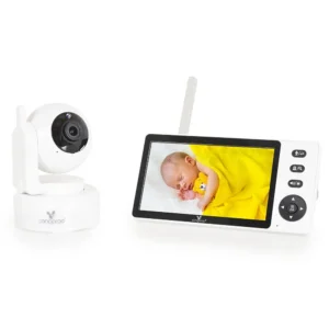 Video monitor za bebe Iris Cangaroo sa kamerom i ekranom, bebi alarm sa noćnim vidom