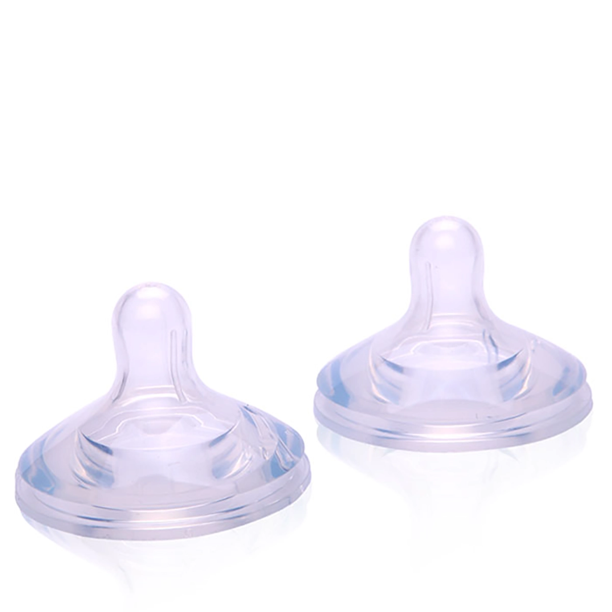 Silikonska cucla Cangaroo široki vrat X brzi protok 2 kom