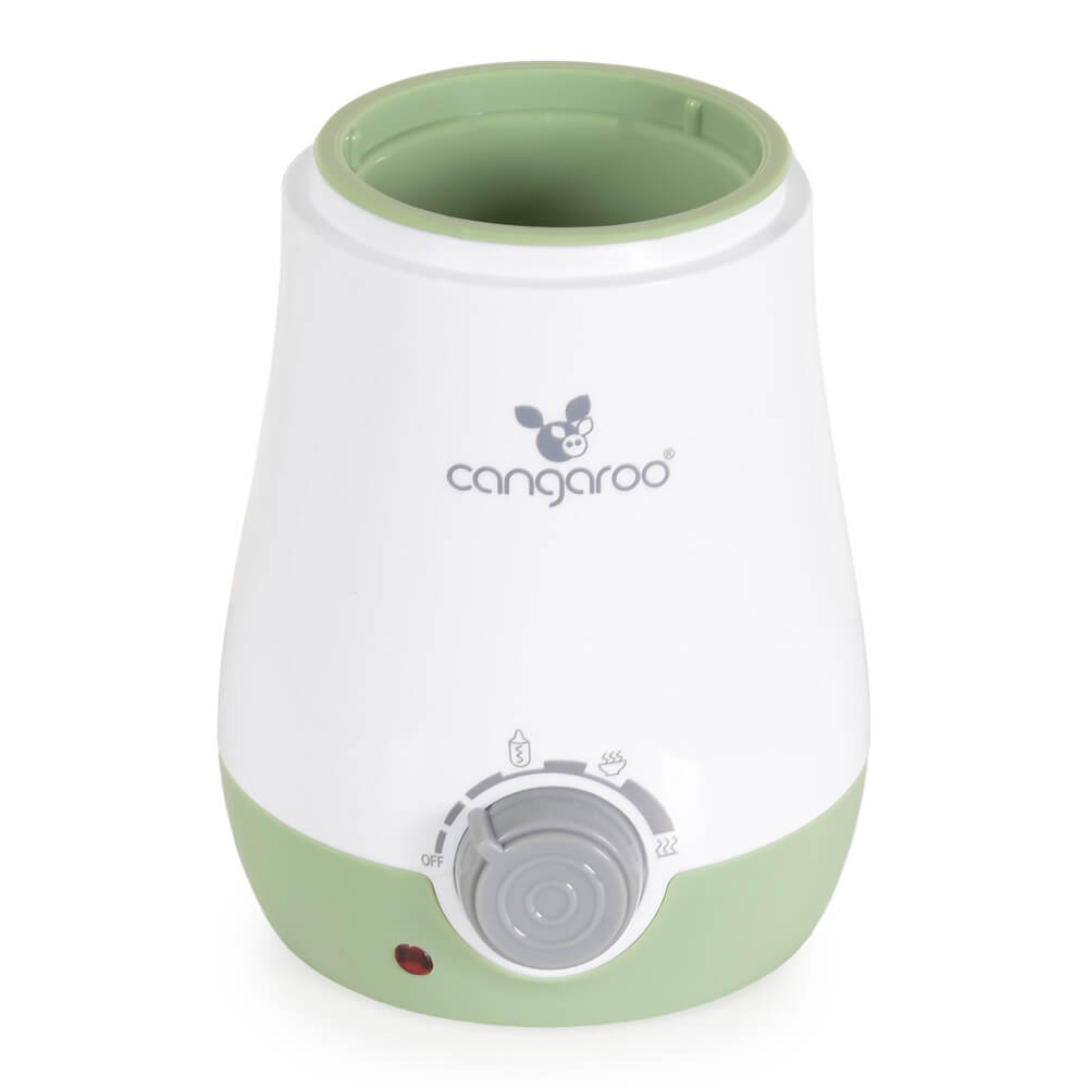 Cangaroo-Grejac-za-flasice-Babyuno-Green-sa-posudom-za-zagrevanje-hrane