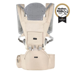 Cangaroo Ivy nosiljka za bebe bež boje sa ergonomskim dizajnom i gratis pamučnim jastučićima