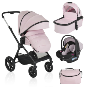 Cangaroo Kolica za bebe Joker 3u1 – Rose Cloud