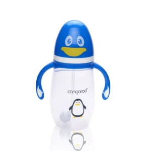 Flašica za bebe Cangaroo Pingvin plava antikolik