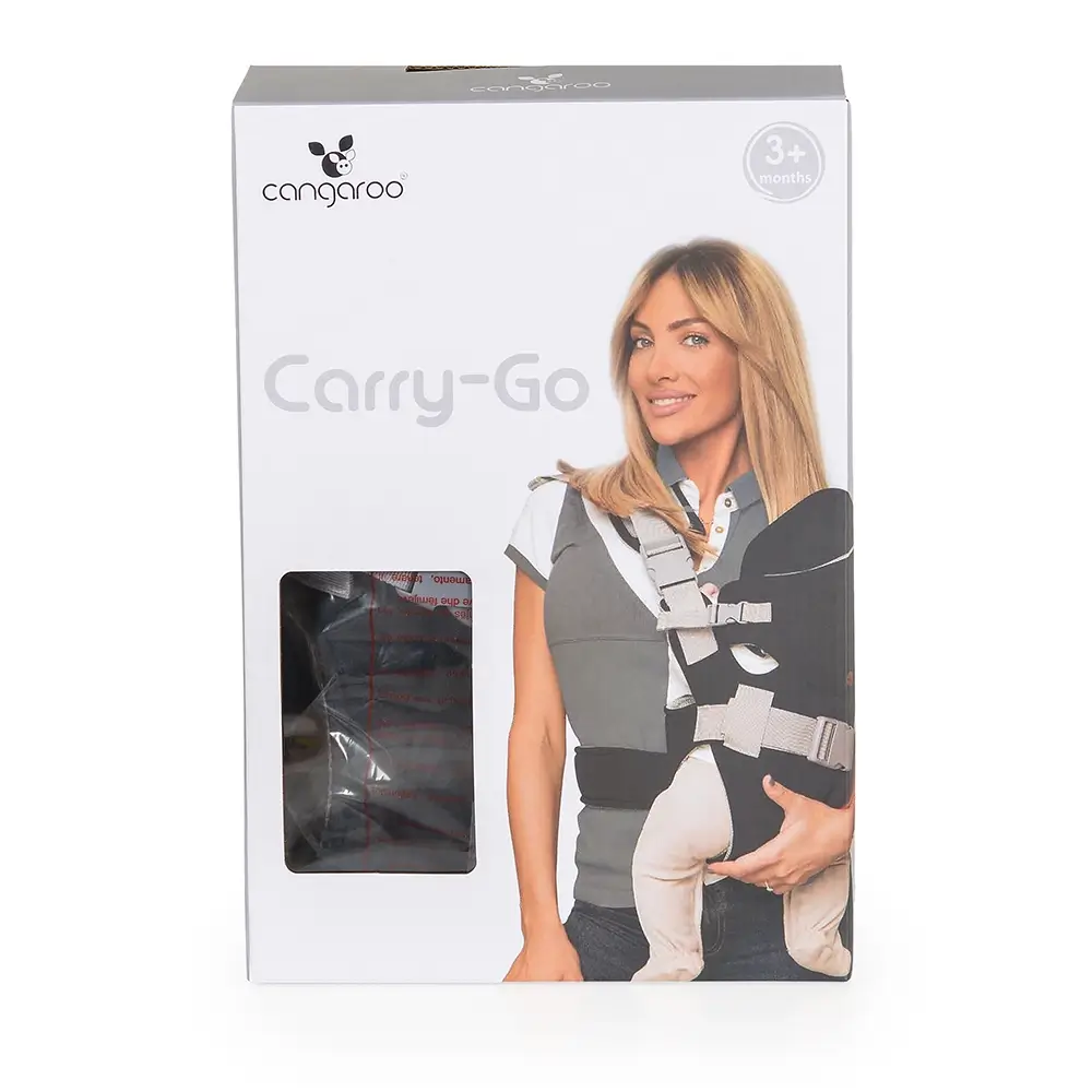 Kengur nosiljka Carry Go – Dark Grey - Slika 3