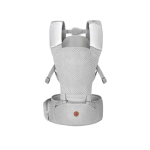 Kengur nosiljka Mistral sive boje sa pet položaja nošenja i ventilacionim materijalima