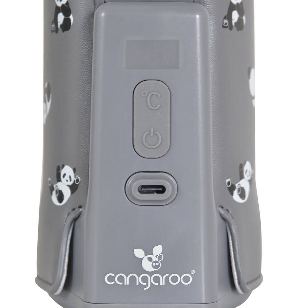 Prenosivi grejač za flašice Caliente – Grey - Slika 5