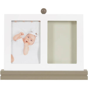 Ram sa otiskom šake ili stopala bebe i foto-okvirom My Print