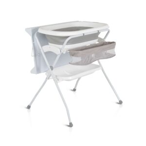 Cangaroo Como sklopivi stalak za kupanje i presvlačenje bebe grey