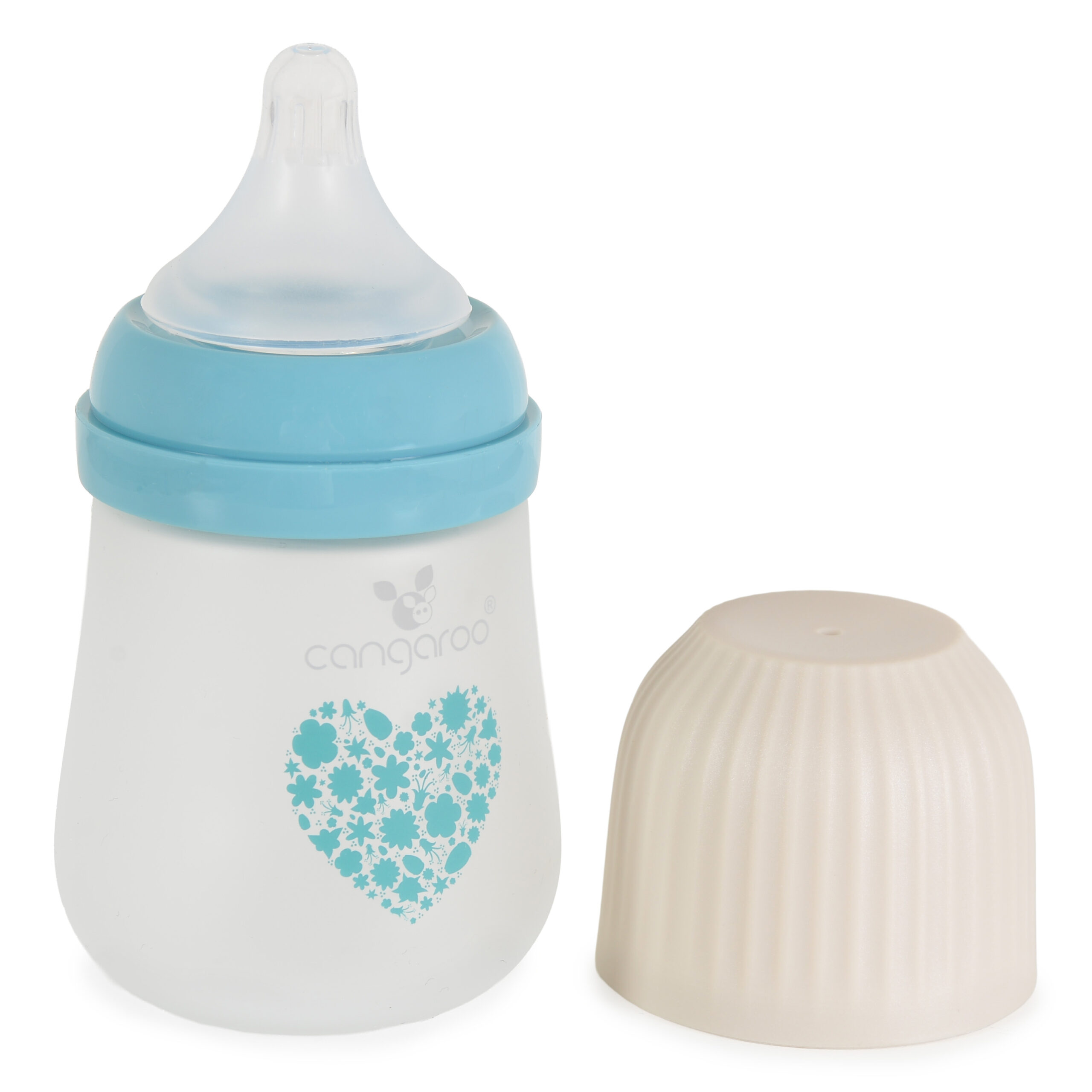 Staklena flašica za bebe Amori 180 ml - Blue - Slika 4