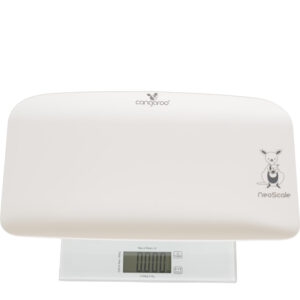 Cangaroo vaga za bebu i mamu NeoScale White | Digitalna 2u1 vaga do 180 kg