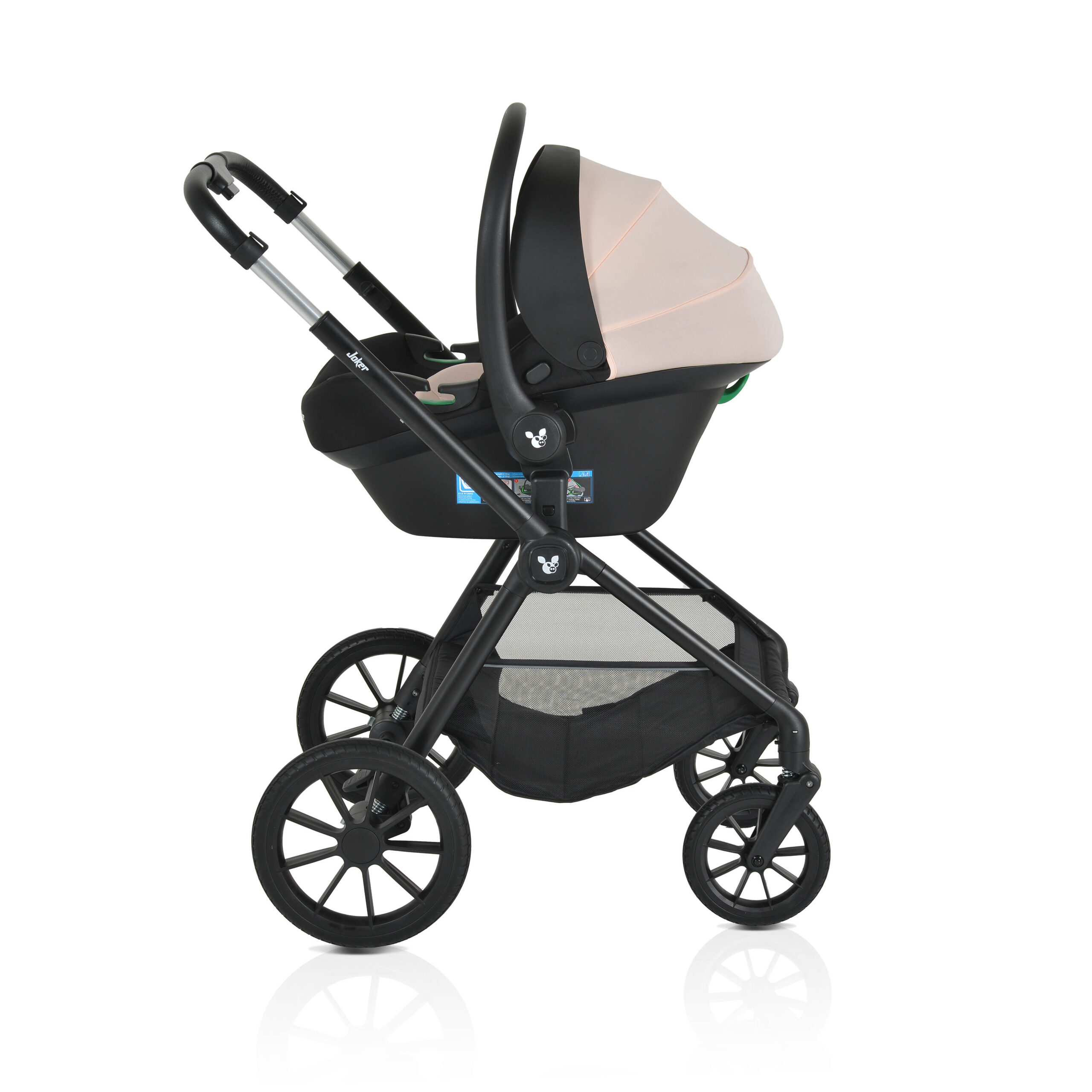 Cangaroo Kolica za bebe Joker 3u1 – Rose-Cloud - Slika 4