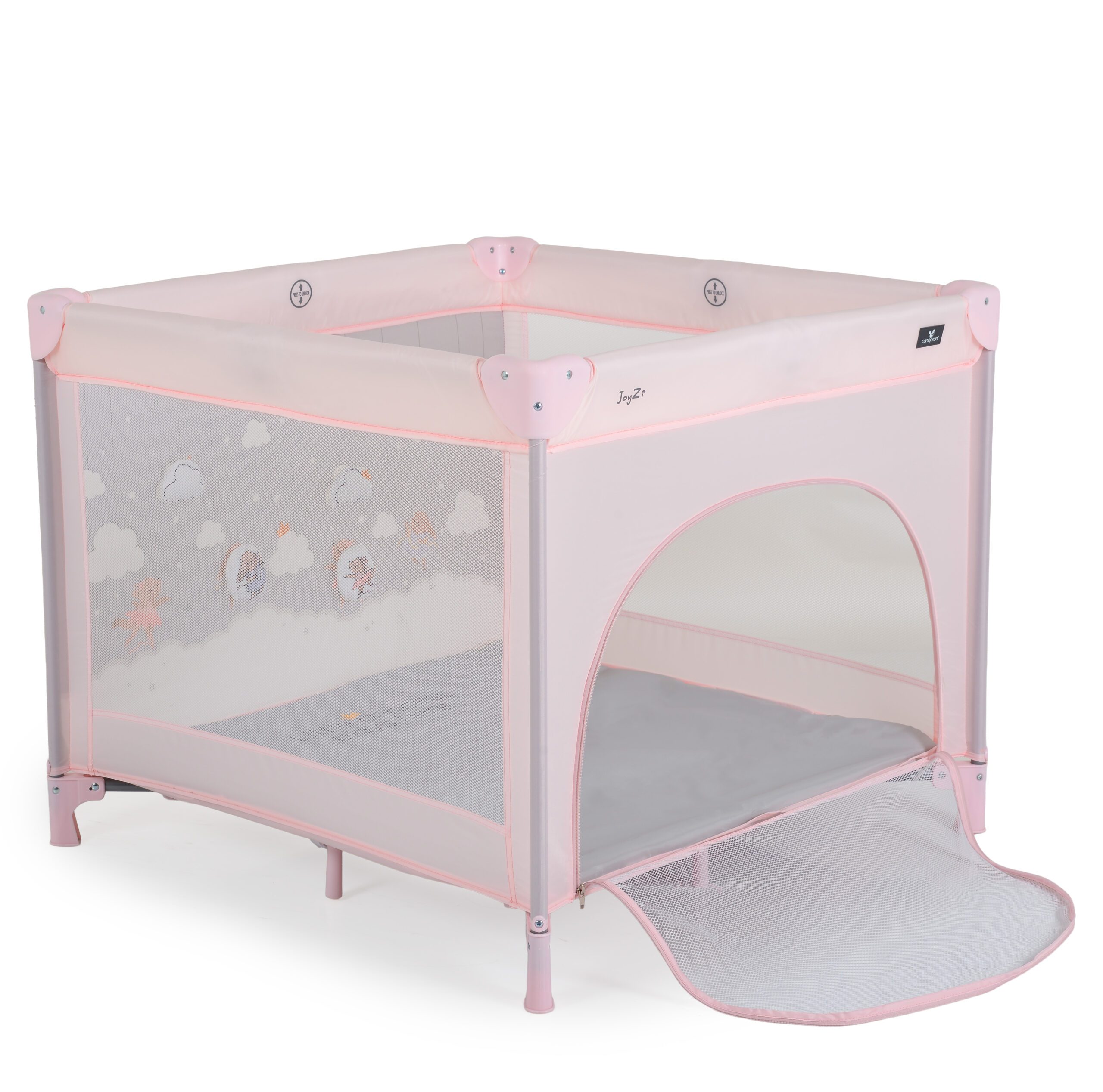 Ogradica za igru Joyzi - Pink - Slika 3